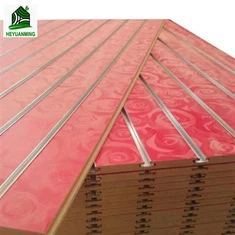 Paparan 15mm 18mm Gunakan Slotted Wall Slat Melamine Mdf Untuk Kedai